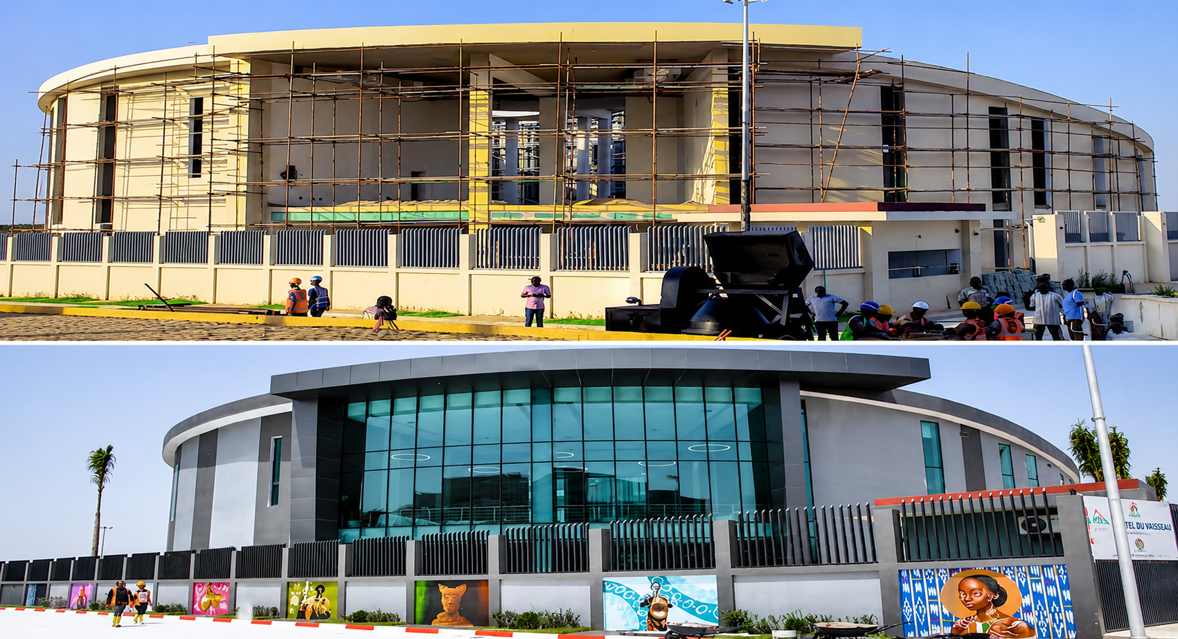 Finition du Palais de la Culture de Boundiali