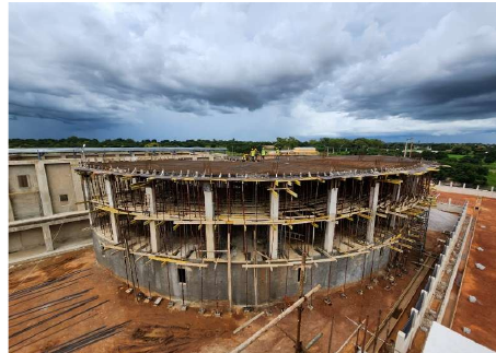 Chantier du Palais de Culture de Boundiali